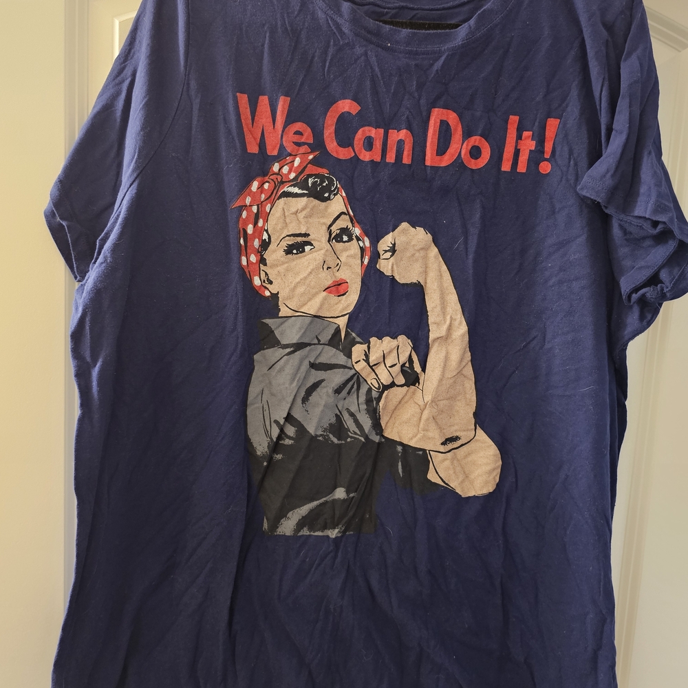 Torrid Navy Graphic Tee